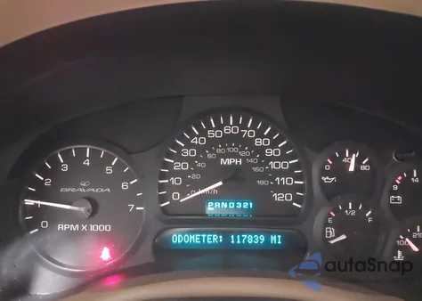 2003 Oldsmobile Bravada from USA, damaged, VIN 1GHDT13SX32254913